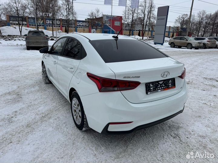 Hyundai Solaris 1.6 AT, 2018, 77 660 км