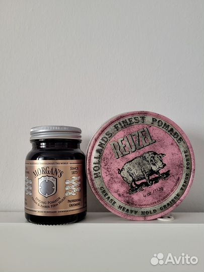 Помада и бриолин для укладки волос