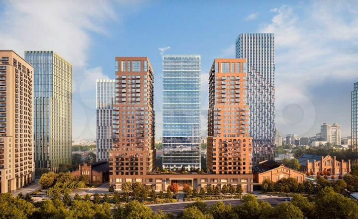 1-к. квартира, 47 м², 23/26 эт.