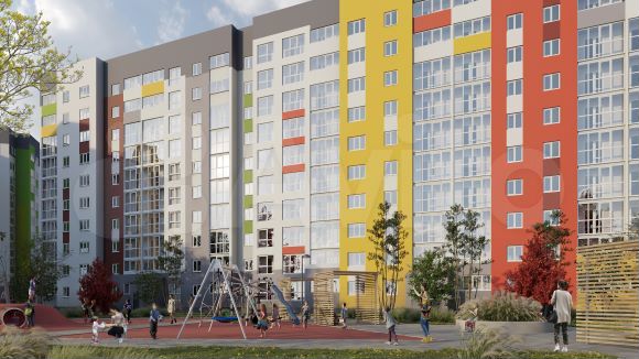 1-к. квартира, 40,9 м², 1/10 эт.