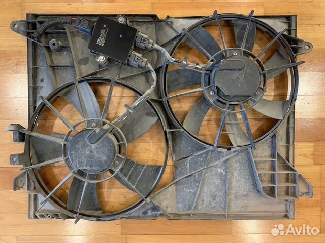 Вентилятор радиатора Chevrolet Captiva c140