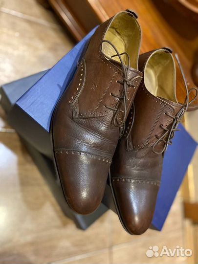 Туфли итальянские мужские натуральная кожа