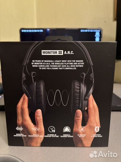 Marshall monitor iii a n c original