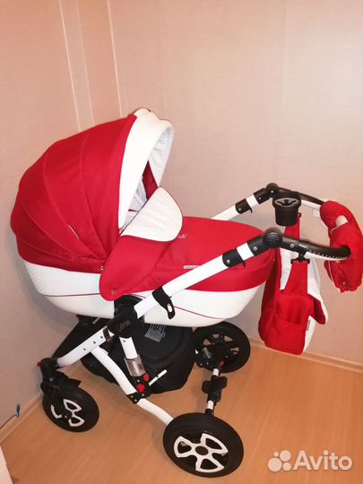 Коляска Adamex Gloria 2 в 1 Эко кожа