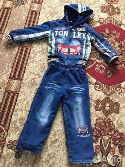 Джинсовый костюм