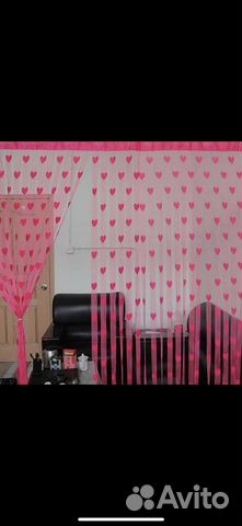 Шторка в стиле barbie