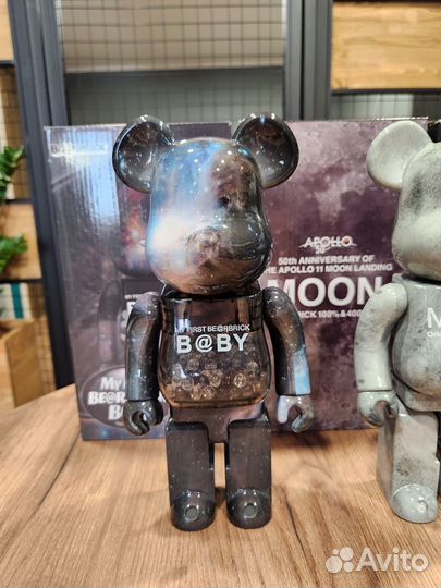 Мишки Bearbrick космической тиматики высота 28 см