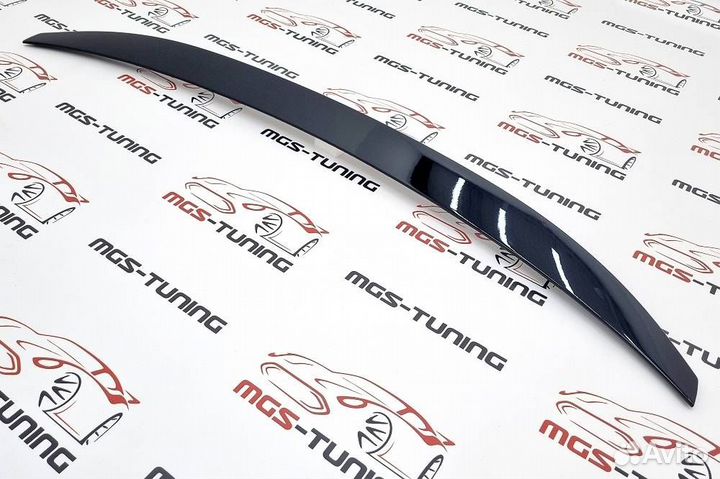 Спойлер на багажник BMW 7 серия G11/G12 черный