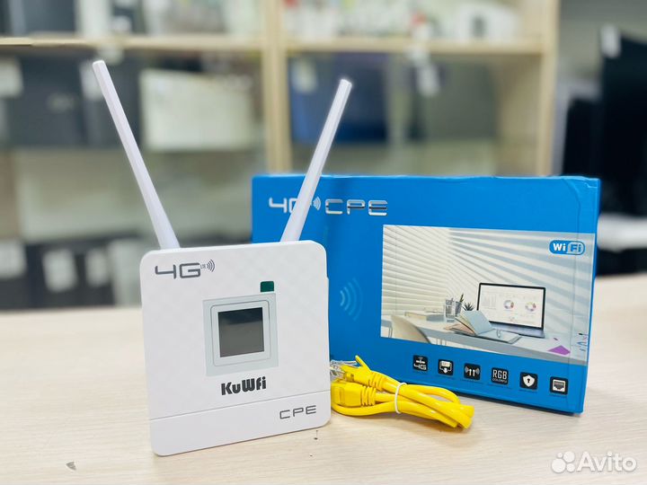 Новый Роутер KuWFi 4G LTE WiFi CPF903-CP2