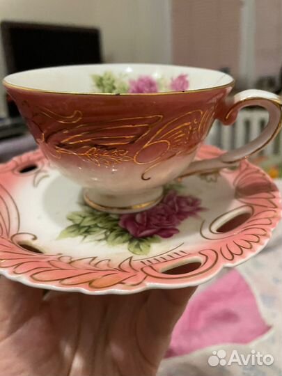 Чашка с блюдцем