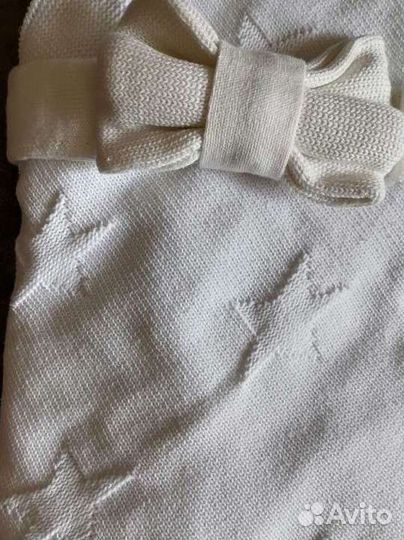 Плед, комплект на выписку летний