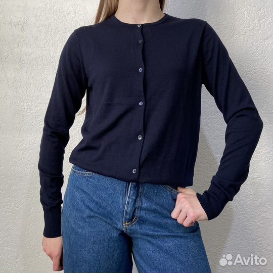Женский кардиган Uniqlo 100% шерсть (М)