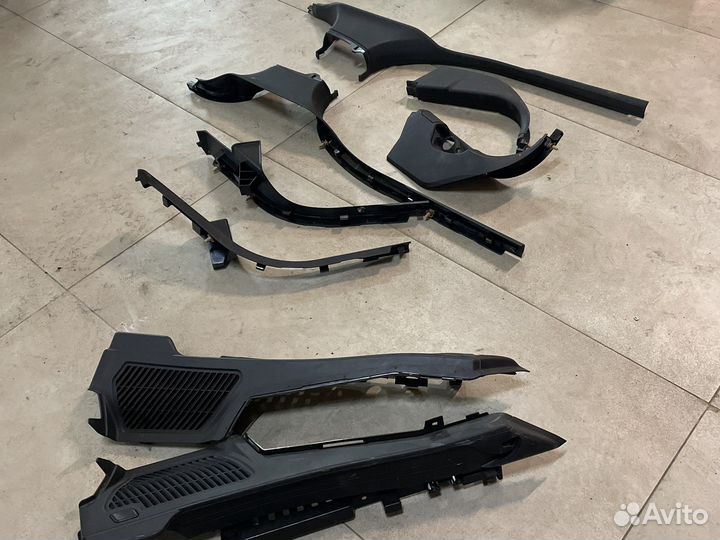 Накладки порогов на BMW X5 E70