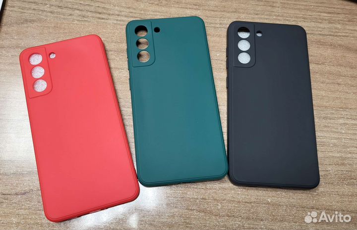 Чехол Samsung Galaxy S21 fe 5G красный