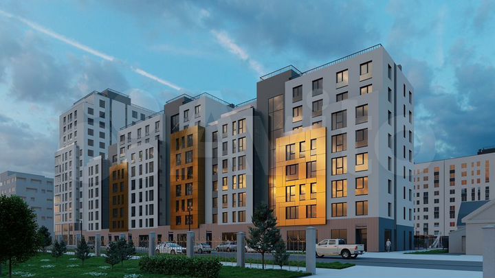 3-к. квартира, 95,8 м², 3/14 эт.