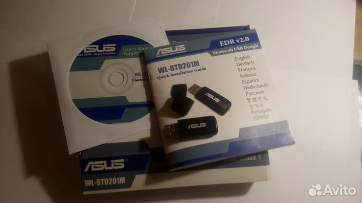 Asus bluetooth dongle usb-bt211 v.2.1+edr