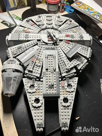 Lego star wars набор тысячелетний сокол