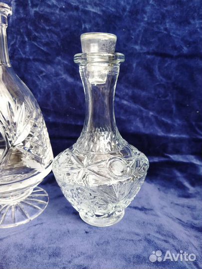 Графин хрустальный СССР хрусталь, для водки