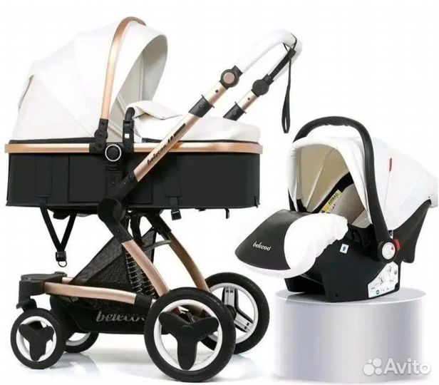 Коляска Belecoo 3 в 1