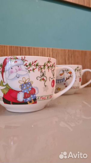 Новогодние чашки