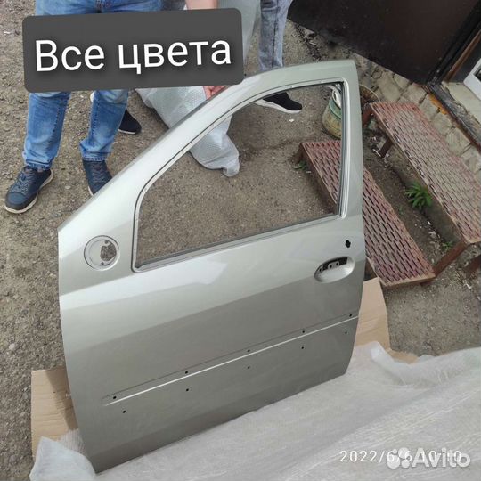 Дверь Лада Ларгус (под стекло и без) крашенная все