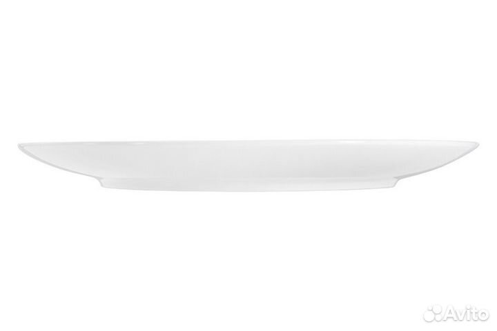 Тарелка обеденная, 26,5 см, Костяной фарфор