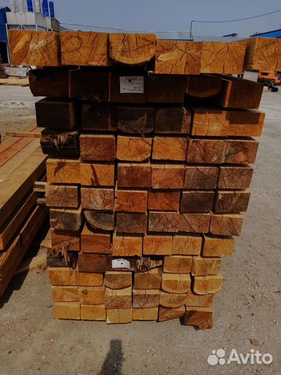 Доставка бруса из лиственницы по всей стране