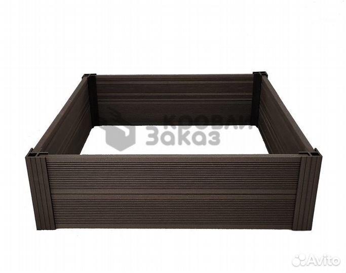 Грядка из дпк Квадрат 1 000 мм. высотой 300 мм