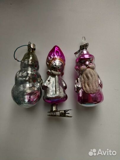 Старинные ёлочные игрушки