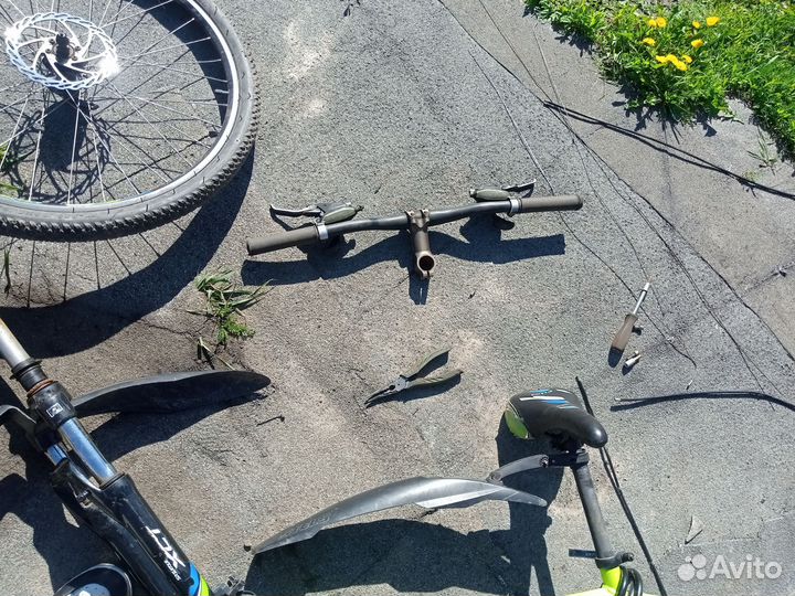 Запчасти на скоростной велосипед