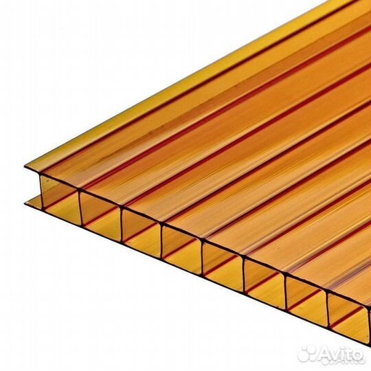 Поликарбонат сотовый 4 мм