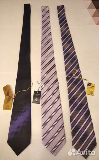Галстуки новые, бизнес-уровень
