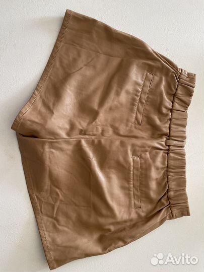 Шорты кожаные patrizia pepe