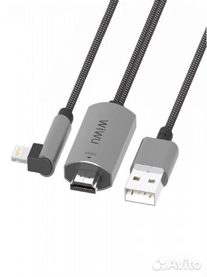 Wiwu hdmi Lightning USB кабель переходник iPhone