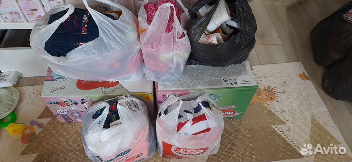 Вещи пакетом для девочки