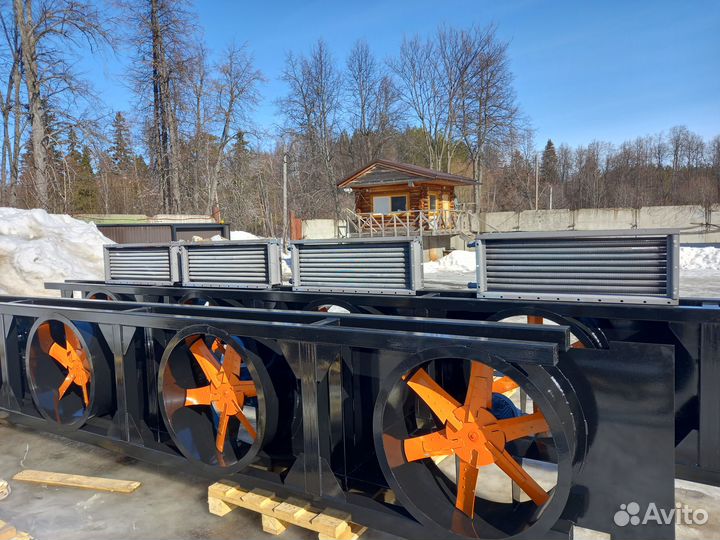 Сушильные камеры древесины - теплообменники