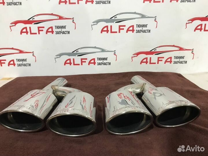 Насадка глушителя мерседес AMG