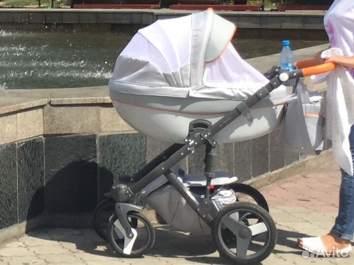 Детская коляска Adamex Monte Carbone 2 в 1