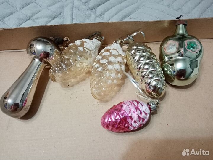 Ёлочные игрушки СССР