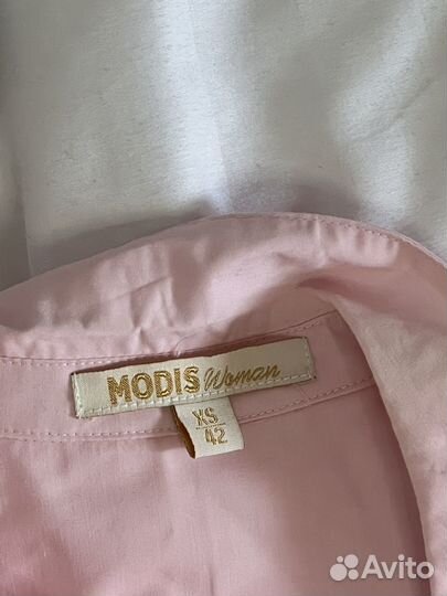 Рубашка розовая modis детская