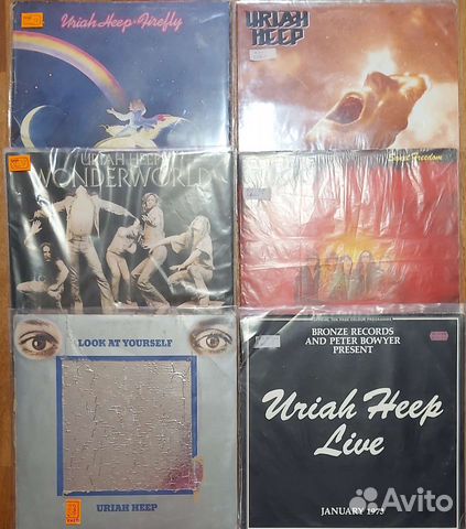 Виниловые пластинки фирменные