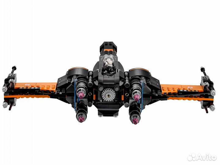 Конструктор Истребитель X-Wing «По» 7102/75102