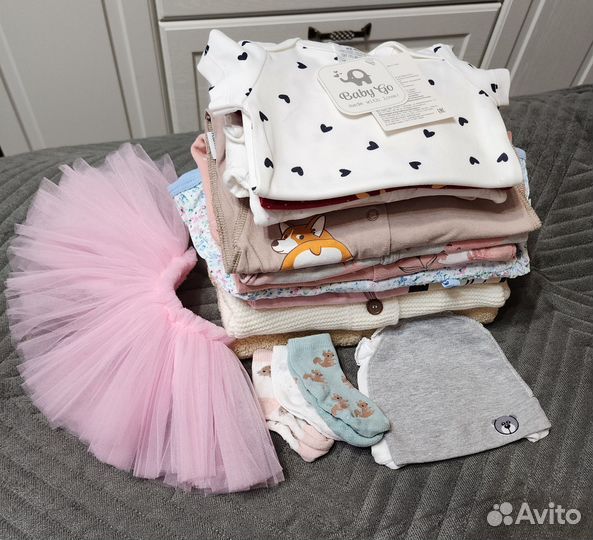 Пакет вещей на девочку 56-62