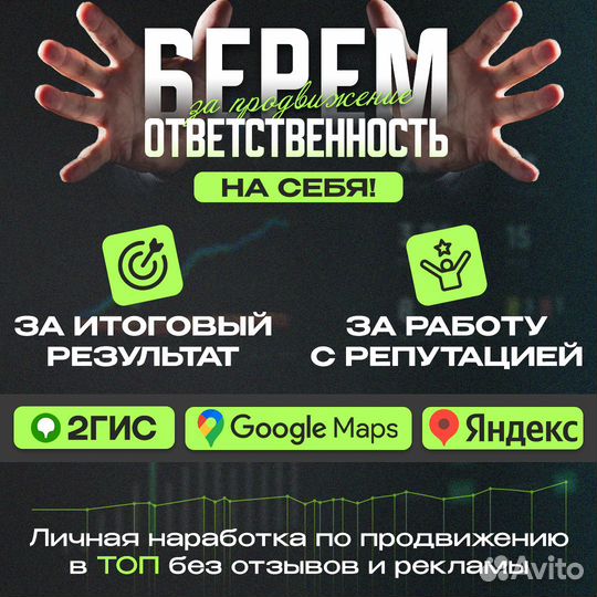 Продвижение на Яндекс картах / Реклама на картах