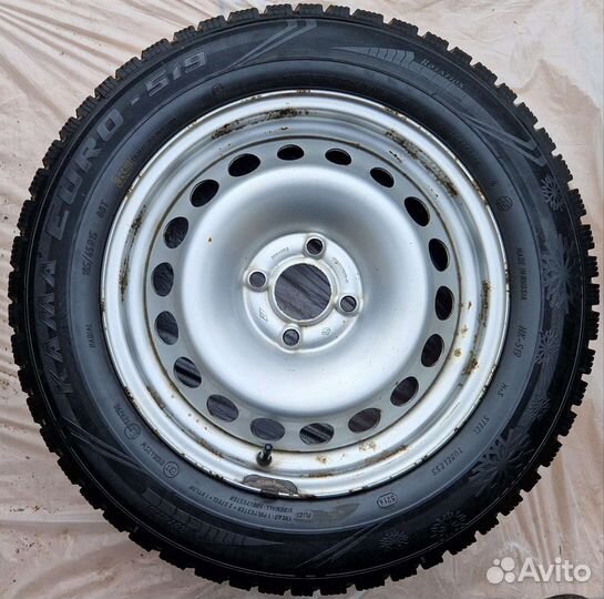 R15 КАМА Кама-Евро-519 185/65, PCD 4x100 DIA 60.1