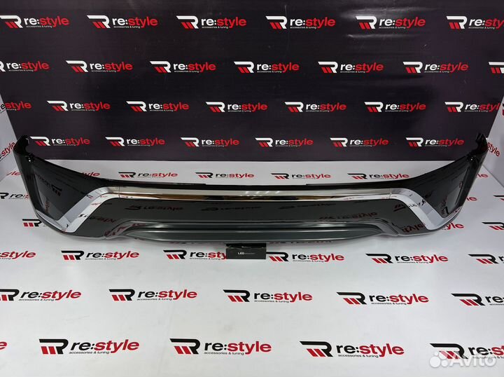 Губа на бампер Toyota Land Cruiser 200 Executive