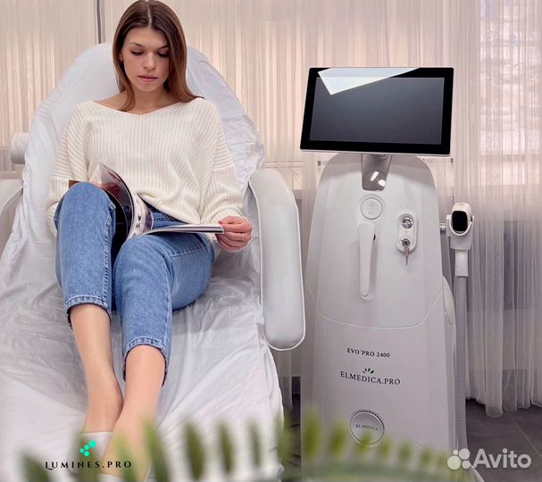 Аппарат для эпиляции lumines максплюс 2000 Вт