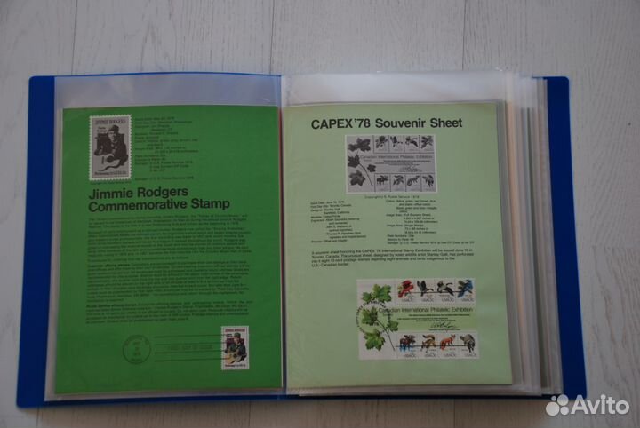 Марки США (Листы гашения Первый день - 97 шт)