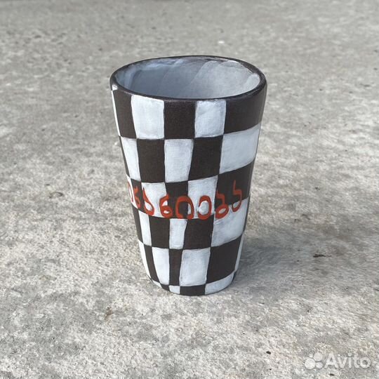 Стакан ручной работы