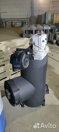 Печь на отработанном масле для теплиц